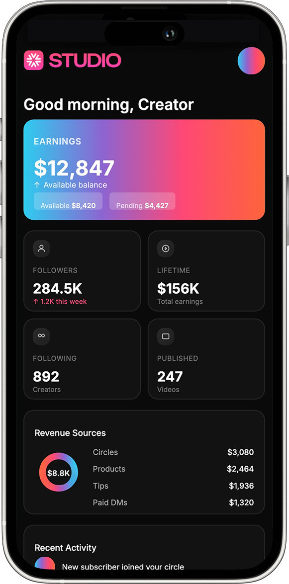 Studio by Sovren screenshot